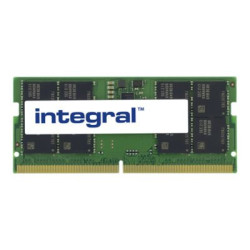 Integral - DDR5 - module - 16 Go - SO DIMM 262 broches - 5600 MHz / PC5-44800 - mémoire sans tampon