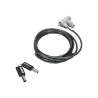 Targus® DEFCON® Ultimate - Câble antivol avec clé pass - Universel (pack de 25)