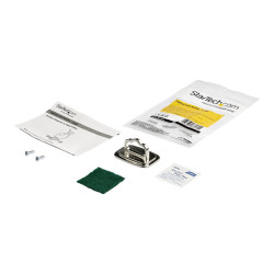 StarTech.com Fente de verrouillage de sécurité pour ordinateur portable - Acier - Large plaque d'ancrage pour antivol a verro...
