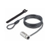 StarTech.com Slim Lock Noble Wedge Slot Compatible, 6.6ft Locking Cable - câble de sécurité - Conformité TAA