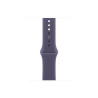 Apple Watch Series 11 (GPS) - aluminium argenté - montre intelligente avec bande sport - brouillard violet - 64 Go