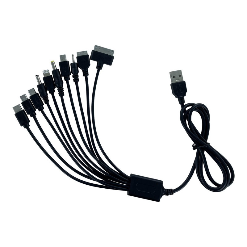 Câble de charge multi-connecteurs pour smartphones