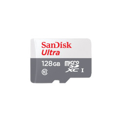 SanDisk Ultra - carte mémoire flash - 128 Go - microSDXC UHS-I