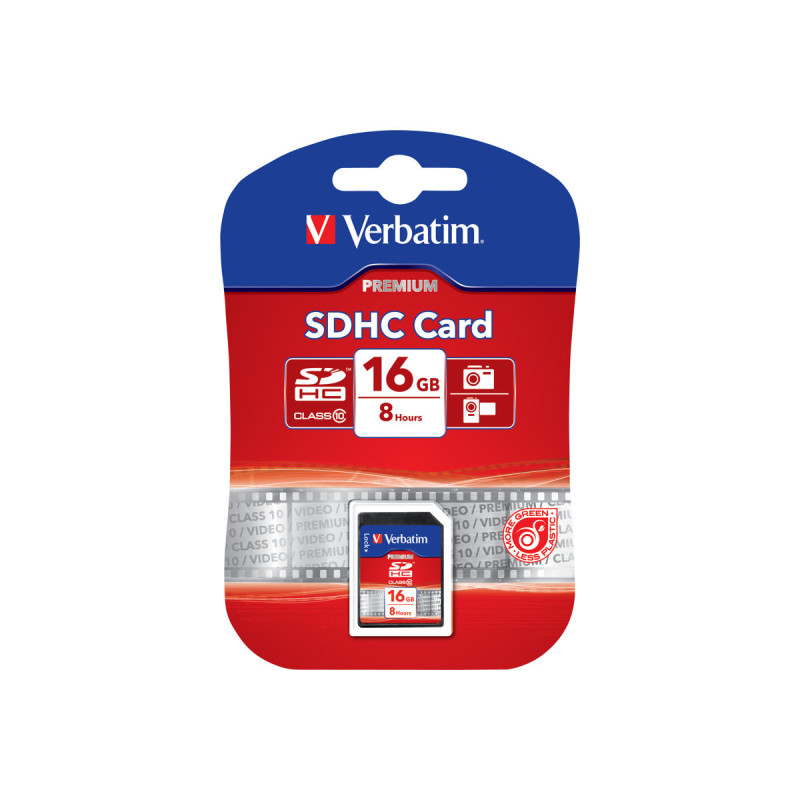 Verbatim Carte mémoire flash SDHC Class 10