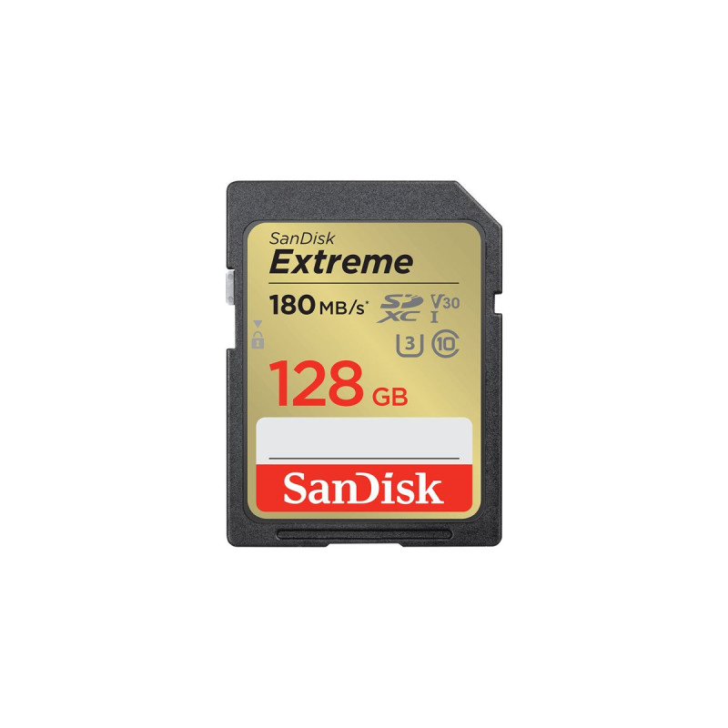 SanDisk - carte mémoire flash - 128 Go - SDXC UHS-I