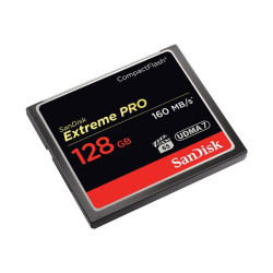 SanDisk Extreme PRO - carte mémoire flash - 128 Go - CompactFlash