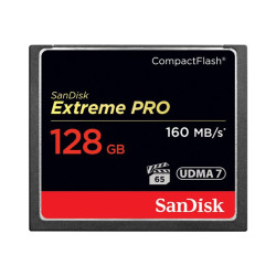 SanDisk Extreme PRO - carte mémoire flash - 128 Go - CompactFlash