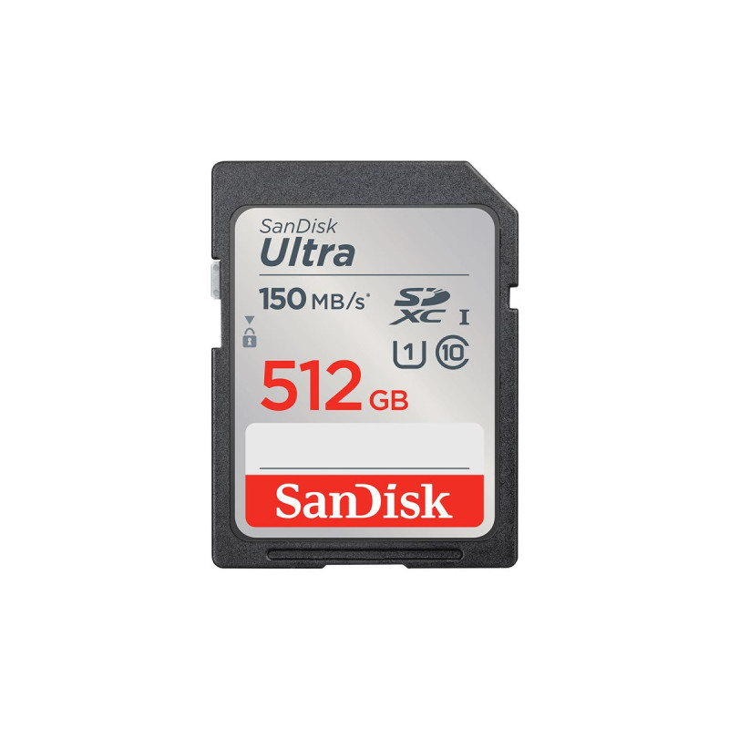 SanDisk Ultra - carte mémoire flash - 512 Go - SDXC UHS-I