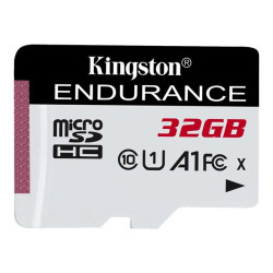 Kingston High Endurance - carte mémoire flash - 32 Go - microSDHC UHS-I
