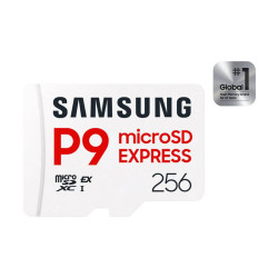 Samsung P9 Express MB-MK256T - carte mémoire flash - 256 Go - microSDXC Express