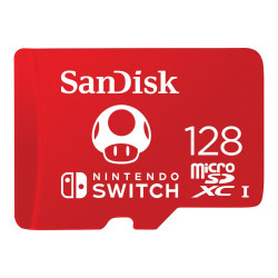 SanDisk - carte mémoire flash - 128 Go - microSDXC UHS-I