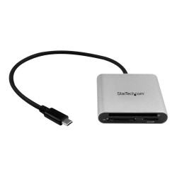 Startech Lecteur et enregistreur multicartes USB 3.0 avec USB-C pour cartes mémoire SD, microSD et CompactFlash - Câble USB-C...
