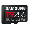 Samsung T9 MB-MH256T - carte mémoire flash - 256 Go - microSDXC UHS-I