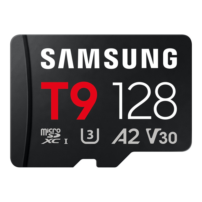 Samsung T9 MB-MH128T - carte mémoire flash - 128 Go - microSDXC UHS-I