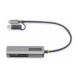 StarTech.com Lecteur de Cartes Mémoire Multi-Média USB 3.0, SD/microSD/CF - lecteur de carte - USB 3.0/USB-C