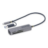 StarTech.com Lecteur de Cartes Mémoire Multi-Média USB 3.0, SD/microSD/CF - lecteur de carte - USB 3.0/USB-C