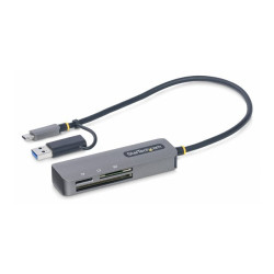 StarTech.com Lecteur de Cartes Mémoire Multi-Média USB 3.0, SD/microSD/CF - lecteur de carte - USB 3.0/USB-C