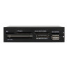 StarTech.com Lecteur de cartes mémoire interne de 3,5 pouces avec port USB 2.0 - Lecteur multicartes 22-en-1 pour PC - Noir -...