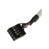 StarTech.com Lecteur de cartes mémoire interne de 3,5 pouces avec port USB 2.0 - Lecteur multicartes 22-en-1 pour PC - Noir -...