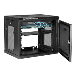 Startech Rack serveur 9U à montage mural - Boîtier armoire serveur - Jusqu'à 43,1 cm de profondeur - Armoire réseau - armoire...