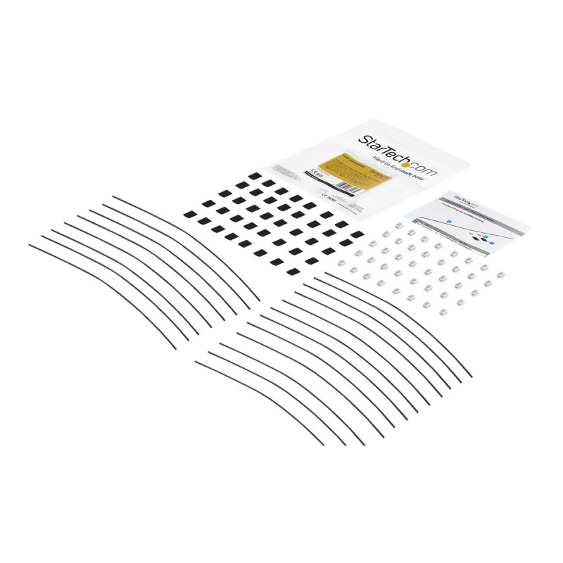 StarTech.com Câble de sécurité réglable - Pack de 20 - En acier - câble de sécurité - Conformité TAA