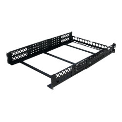 StarTech.com Rails 2U fixes - Universels - Rails pour rack serveur - 19" - Profondeur réglable - rail de rack - 2U