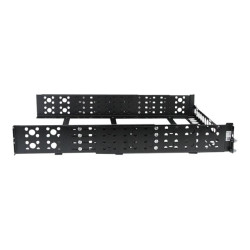 StarTech.com Rails 2U fixes - Universels - Rails pour rack serveur - 19" - Profondeur réglable - rail de rack - 2U
