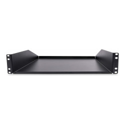 StarTech.com Etagere cantilever montee en rack 2U - Etagere fixe robuste pour rack de serveur - 56 kg - étagère pour rack - 2U