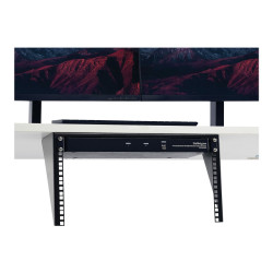 Startech Rack de serveur vertical 6U 19" en acier et armoire serveur à fixation mural - Noir (RK619WALLV) - fixation pour mon...