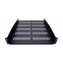 StarTech.com Etagere ventilee montee en rack 2U 22 pouces - Etagere d'armoire serveur fixe - 22 kg - étagère pour rack - 2U