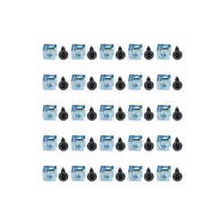 Startech Vis et écrous clip 10-32 pour rack serveur - Vis de montage et écrous clip coulissants pour armoire - Paquet de 50 -...