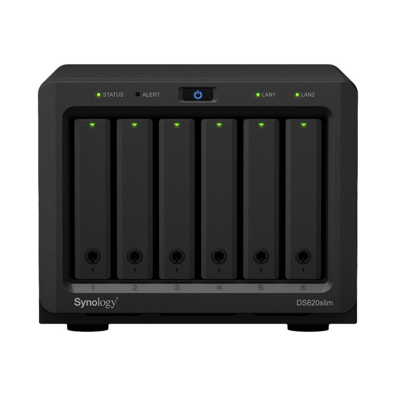 6Bay SlimDesktop NAS Dual Core 2GB Ram