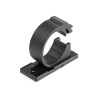 StarTech.com 100 Pinces Attache Câbles Adhésives Noir, Organiseur Câbles Réseau/Ethernet/Bureau/Ordinateur, Range Câbles Bure...