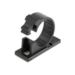 StarTech.com 100 Pinces Attache Câbles Adhésives Noir, Organiseur Câbles Réseau/Ethernet/Bureau/Ordinateur, Range Câbles Bure...