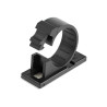 StarTech.com 100 Pinces Attache Câbles Adhésives Noir, Organiseur Câbles Réseau/Ethernet/Bureau/Ordinateur, Range Câbles Bure...