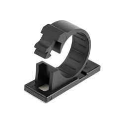 StarTech.com 100 Pinces Attache Câbles Adhésives Noir, Organiseur Câbles Réseau/Ethernet/Bureau/Ordinateur, Range Câbles Bure...