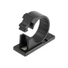 StarTech.com 100 Pinces Attache Câbles Adhésives Noir, Organiseur Câbles Réseau/Ethernet/Bureau/Ordinateur, Range Câbles Bure...