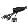 StarTech.com Gaine spirale range-câble en noir - 1,5 m - Diamètre de 25 mm - Avec outil pour insérer les câbles (CMSCOILED) -...