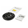 StarTech.com Gaine spirale range-câble en noir - 2,5 m - Diamètre de 25 mm - Avec outil pour insérer les câbles (CMSCOILED2)...