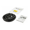 StarTech.com Gaine spirale range-câble en noir - 2,5 m - Diamètre de 25 mm - Avec outil pour insérer les câbles (CMSCOILED2)...