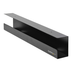 StarTech.com Goulotte Passe Câble Sous Bureau - Goulotte Rangement Câbles Bureau/Pupitre - Câbles/Fils/Rallonges - Gestion Câ...
