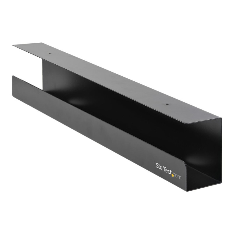StarTech.com Goulotte Passe Câble Sous Bureau - Goulotte Rangement Câbles Bureau/Pupitre - Câbles/Fils/Rallonges - Gestion Câ...