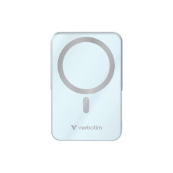 Verbatim Charge 'n' Go banque d'alimentation sans fil - magnétique, avec support - Li-pol - USB-C - 20 Watt
