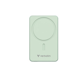 Verbatim Charge 'n' Go Essentials banque d'alimentation sans fil - magnétique - USB-C - 20 Watt