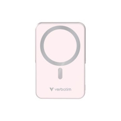 Verbatim Charge 'n' Go banque d'alimentation sans fil - magnétique, avec support - Li-pol - USB-C - 20 Watt