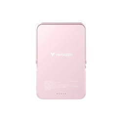Verbatim Charge 'n' Go banque d'alimentation sans fil - magnétique, avec support - Li-pol - USB-C - 20 Watt