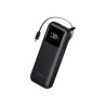 Belkin UltraCharge banque d'alimentation - avec câble rétractable - 2 x USB-C, USB - 60 watt