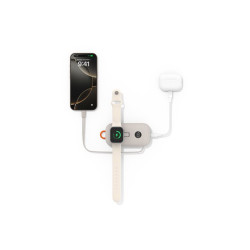 Belkin BoostCharge Pro banque d'alimentation - avec chargeur pour Apple Watch - 2 x USB-C - 45 Watt