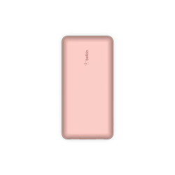 Belkin Powerbank 20 K, 15 W USB-C (cable inclus) + 2 USB-A Rose