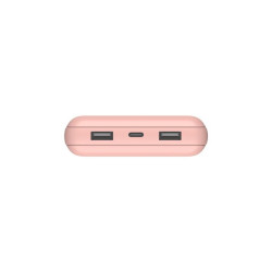 Belkin Powerbank 20 K, 15 W USB-C (cable inclus) + 2 USB-A Rose